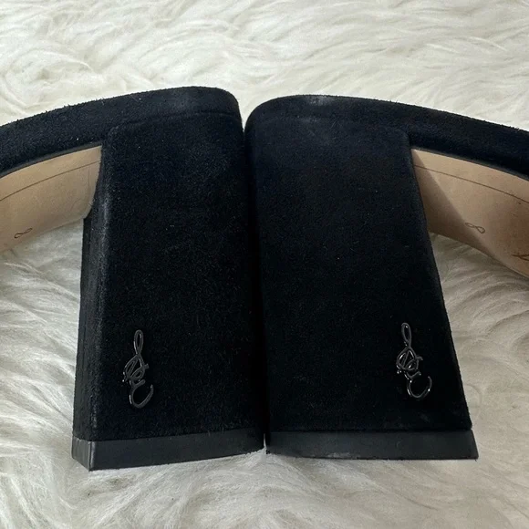 Sam Edelman Women’s Orlie Open-Toe Block Heel Mules Size 8 - Picture 11 of 13